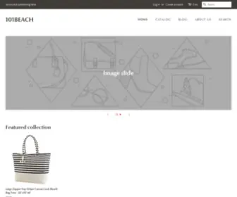 101Beach.com(101 BEACH) Screenshot