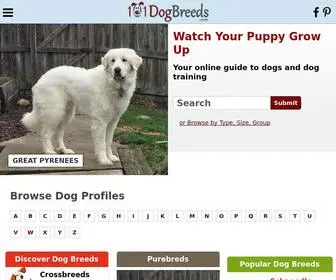 101Dogbreeds.com(Information and Pictures) Screenshot