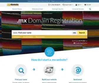 101Domain.mx(Mx Domain Registration) Screenshot