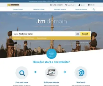 101Domain.tm(Tm Domain Registration) Screenshot