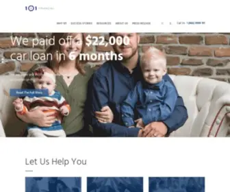 101Financial.com(Personal finance supercharged the easy way to build a plan) Screenshot