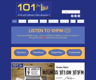 101FM.com.au(101FM 101FM) Screenshot