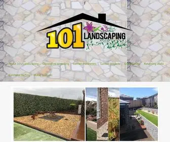 101Landscaping.com.au(101 Landscaping) Screenshot