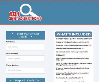 101NextQuestions.com(101 SFBT Questions Course) Screenshot