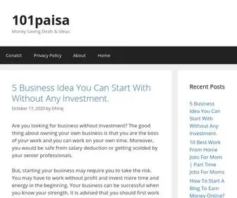 101Paisa.com(Money Saving Deals & Ideas) Screenshot