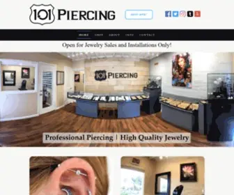 101Piercing.com(Local Piercing Studio) Screenshot