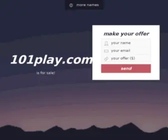 101Play.com(快乐小游戏社区) Screenshot