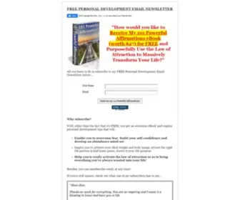 101Powerfulaffirmations.com(101 Powerful Affirmations eBook (worth US$47)) Screenshot