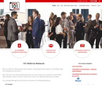 101Referralnetwork.com(101 Referral Network We are a referral network group) Screenshot