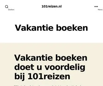 101Reizen.nl(101 Reizen) Screenshot