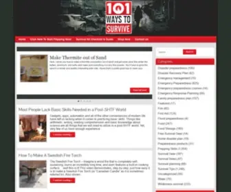 101Waystosurvive.com(Best Ways to Survive) Screenshot