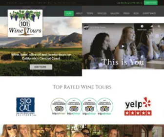 101Winetours.com(HomeWine Tours) Screenshot