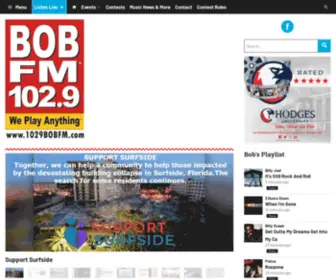 1029Bobfm.com(102.9 Bob FM Plays Anything) Screenshot