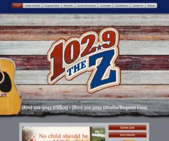 1029Thez.com(102.9 The Z) Screenshot