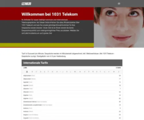 1031Telekom.at(1031 Telekom) Screenshot