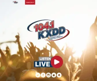 1041KXDD.com(104.1 KXDD) Screenshot