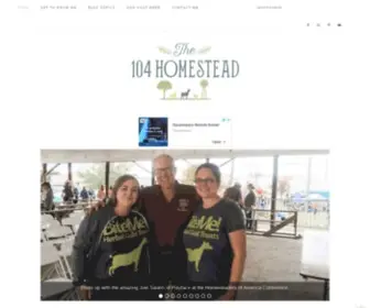 104Homestead.com(The 104 Homestead with Jessica Knowles) Screenshot