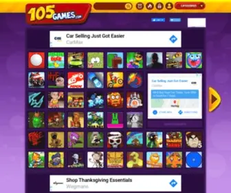 105Games.com(Play best free flash and unity online games) Screenshot