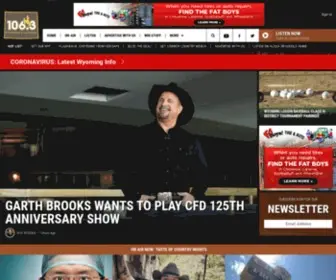 1063Cowboycountry.com(Cheyenne's Cowboy Country) Screenshot