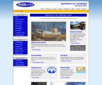1066Online.com(The Hastings & St Leonards Guideonline) Screenshot