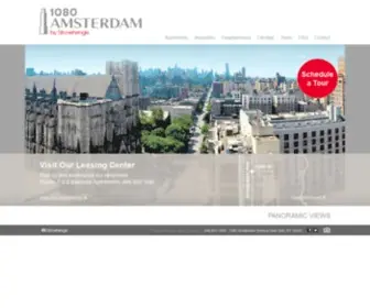 1080Amsterdam.com(1080 Amsterdam Morningside Heights Apartment Rental NYC) Screenshot