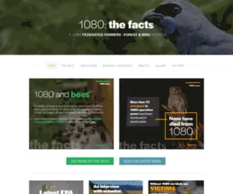 1080Facts.co.nz(1080 Facts) Screenshot