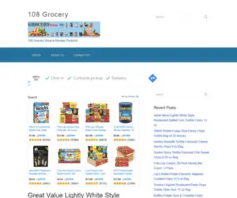 108Grocery.com(Contact Support) Screenshot