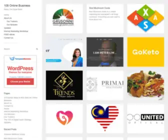 108Onlinebusiness.com(108 Online Business) Screenshot