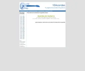 10Acordes.com(Acordes) Screenshot