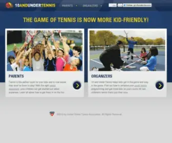 10Andundertennis.com(Ten and under tennis) Screenshot