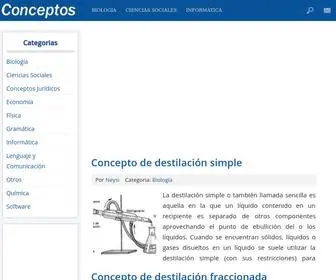 10Conceptos.com(Ejemplos y Definiciones) Screenshot