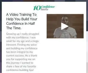 10Confidencehacks.com(By Prince Ea) Screenshot