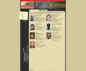 10Criminelsrecherches.qc.ca(Les 10 criminels les plus recherchs du Qubec) Screenshot