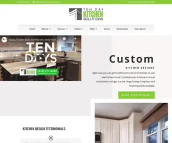 10Daykitchensolutions.com(Kitchen Remodeling Albany NY) Screenshot