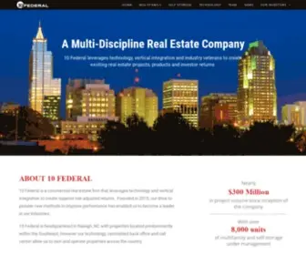 10Federal.com(A Diversified Real Estate Company) Screenshot