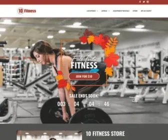 10Fitness.com(10 Fitness) Screenshot