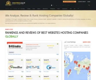10Hostings.com(10 Best web hosting sites/companies providing exceptional website hosting services) Screenshot