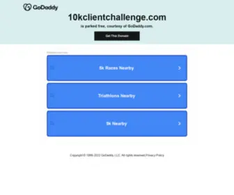 10Kclientchallenge.com(Optin) Screenshot