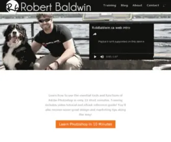 10Minutephotoshop.com(Robert Baldwin) Screenshot