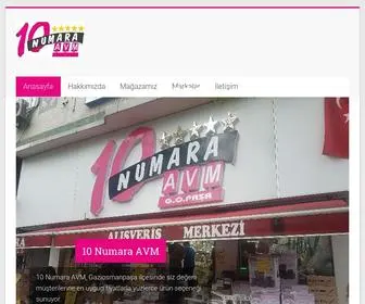 10Numaraavm.com(Gaziosmanpaşa) Screenshot