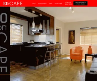 10Oncape.co.za(Port Elizabeth Self Catering Accommodation) Screenshot