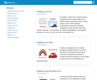 10Palabras.com(Palabras) Screenshot