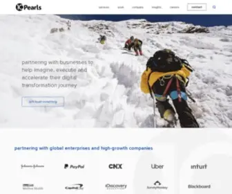 10Pearls.com(Digital Transformation) Screenshot