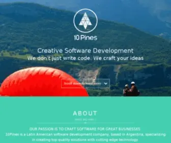 10Pines.com(Software Development Services) Screenshot