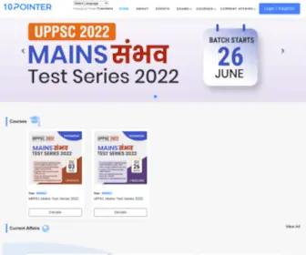 10Pointer.com(Online Prelims & Mains Classes and Test Series for BPSC Exam) Screenshot