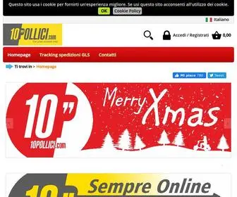 10Pollici.com(Elaborazioni e ricambi Vespa) Screenshot