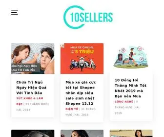 10Sellers.com(Giới thiệu 10 sản phẩm tốt nhất cho Bạn) Screenshot