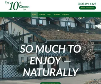 10THgreeninn.com(Country Hotel) Screenshot