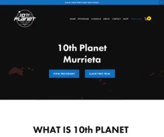 10THplanetjjMurrieta.com(10th Planet Murrieta Jiu Jitsu) Screenshot