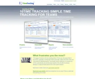 10Time.info(10 Time Tracking) Screenshot